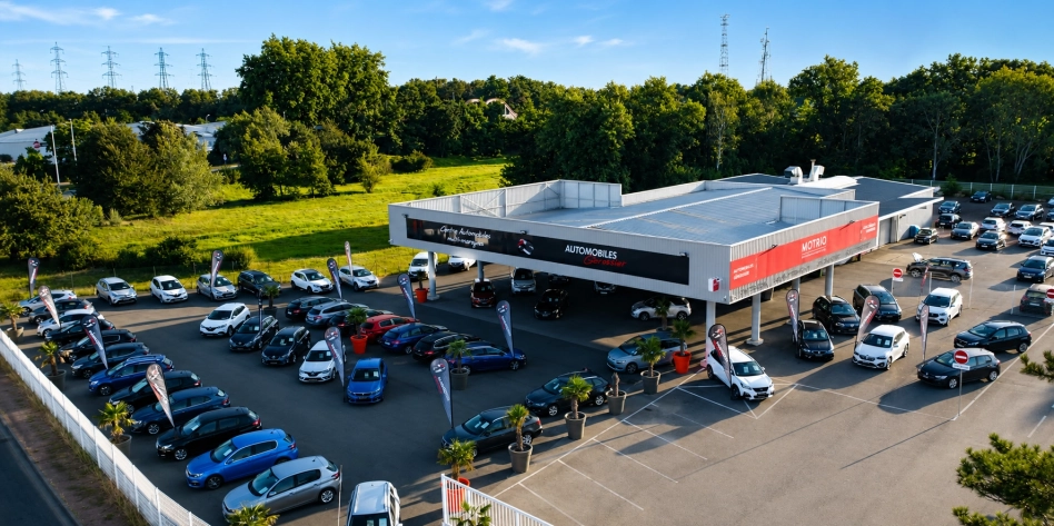 photo vue drone du garage gérossier