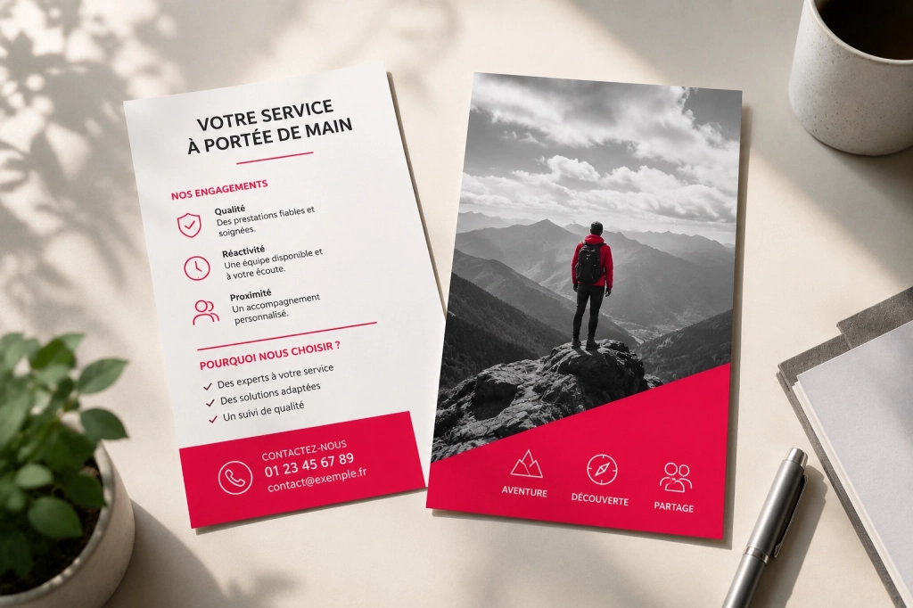 Flyers : faut-il privilégier le texte ou l'image ?