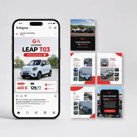 Mockup de post réalisé par l'agence you'nivers